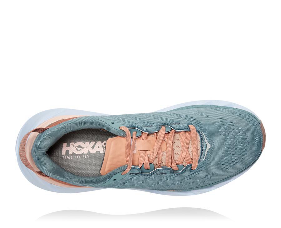 Hoka One One Elevon 2 Löparskor Dam - Blå - IDJYH-7261